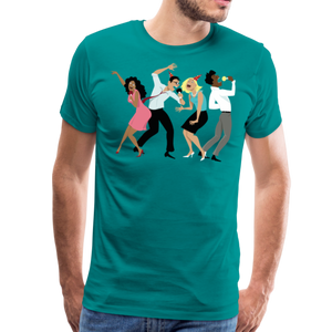 Karaoke Party | Men's Premium T-Shirt - teal