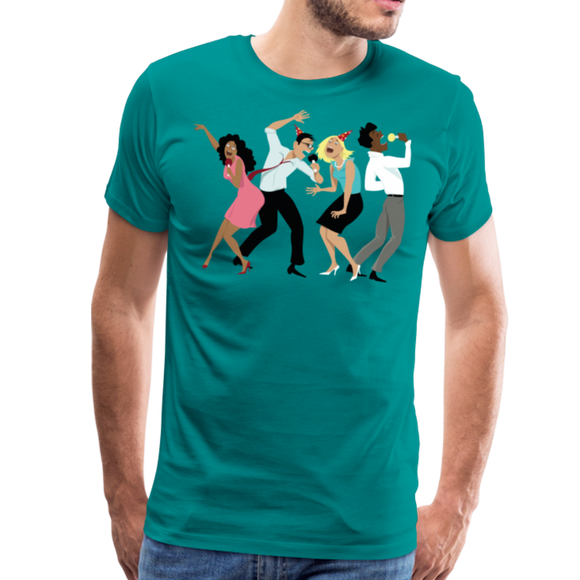 Karaoke Party | Men's Premium T-Shirt - teal