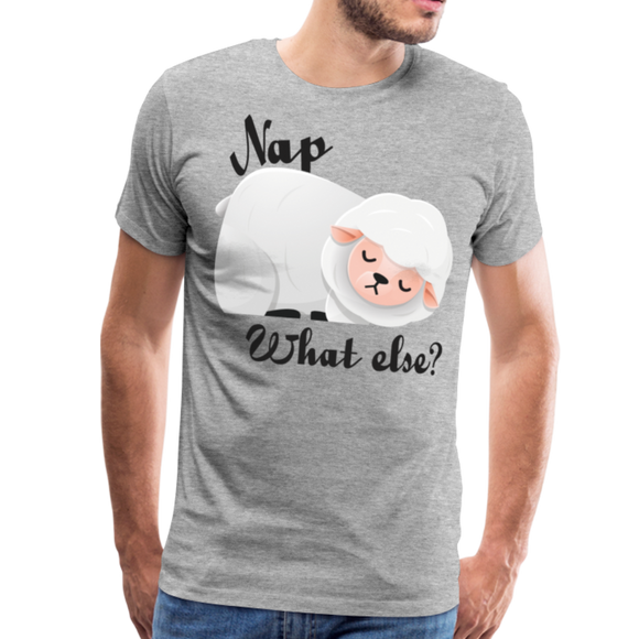 Nap | Men's Premium T-Shirt - heather gray