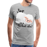 Nap | Men's Premium T-Shirt - heather gray