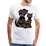 Friends Are Like Stars | Men's Premium T-Shirt - white