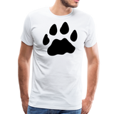 Cat Paw I | Men's Premium T-Shirt - white