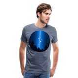 Milky Way | Men's Premium T-Shirt - heather blue