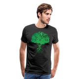 Abstract Tree III | Men's Premium T-Shirt - black