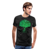 Abstract Tree III | Men's Premium T-Shirt - charcoal gray