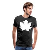 Maple Leaf Silhouette II | Men's Premium T-Shirt - black