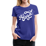 Yoga I | Women’s Premium T-Shirt - royal blue