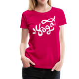 Yoga I | Women’s Premium T-Shirt - dark pink