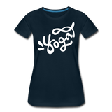 Yoga I | Women’s Premium T-Shirt - deep navy