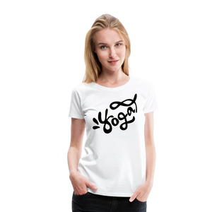 Yoga II | Women’s Premium T-Shirt - white