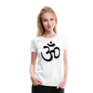 Om Symbol I | Women’s Premium T-Shirt - white