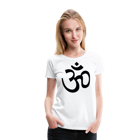 Om Symbol I | Women’s Premium T-Shirt - white