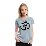 Om Symbol I | Women’s Premium T-Shirt - heather ice blue