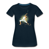 Yoga Energy | Women’s Premium T-Shirt - deep navy