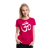 Om Symbol II | Women’s Premium T-Shirt - dark pink