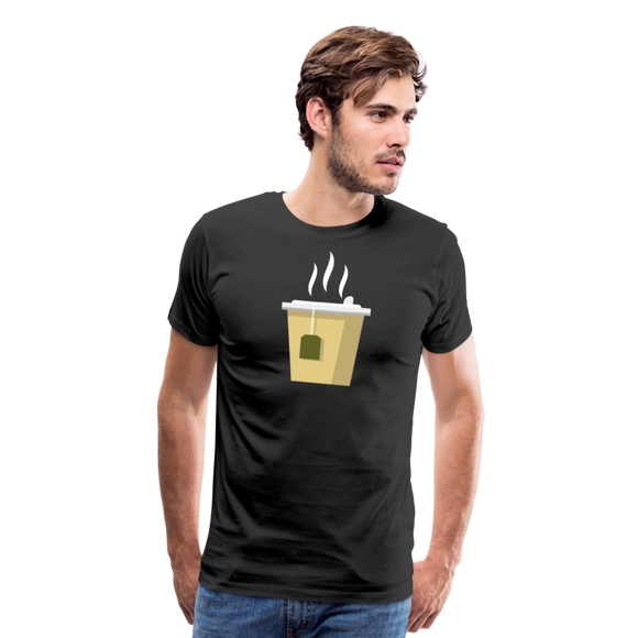 Tea To Go | Men's Premium T-Shirt - black