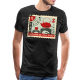 Japanese Culture Stamp II | Men's Premium T-Shirt - charcoal gray