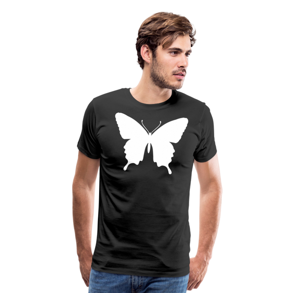 Butterfly Silhouette II | Men's Premium T-Shirt - black