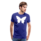 Butterfly Silhouette II | Men's Premium T-Shirt - royal blue