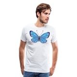 Idas Blue | Men's Premium T-Shirt - white