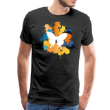 Splash Art Butterfly I | Men's Premium T-Shirt - black