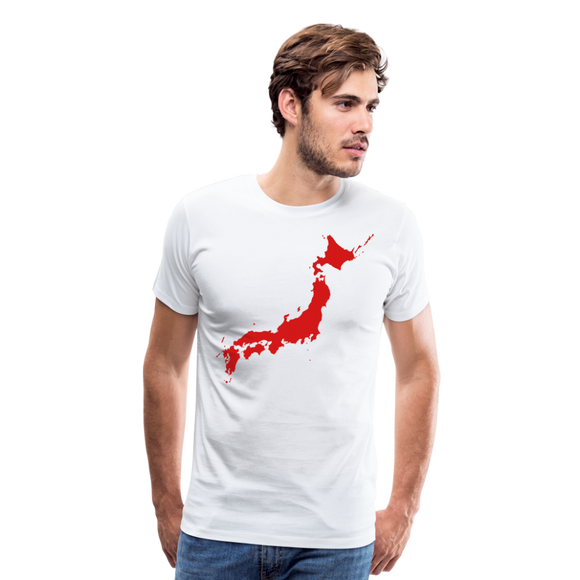 Japan VI | Men's Premium T-Shirt - white