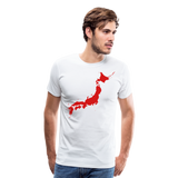 Japan VI | Men's Premium T-Shirt - white