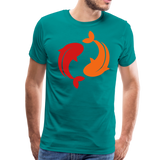 Koi | Men's Premium T-Shirt - teal