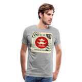 Japanese Culture Stamp I | Men's Premium T-Shirt - heather gray