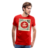 Japanese Culture Stamp I | Men's Premium T-Shirt - red