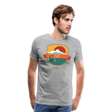 Mt. Fuji | Men's Premium T-Shirt - heather gray