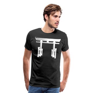 Japanese Shrine III | Men's Premium T-Shirt - black