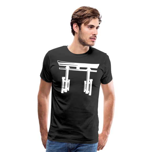 Japanese Shrine III | Men's Premium T-Shirt - black