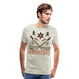 Japanese Warriors | Men's Premium T-Shirt - heather oatmeal