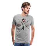 Katana Master | Men's Premium T-Shirt - heather gray