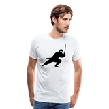 Ninja II | Men's Premium T-Shirt - white