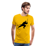 Ninja II | Men's Premium T-Shirt - sun yellow