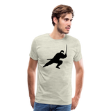 Ninja II | Men's Premium T-Shirt - heather oatmeal