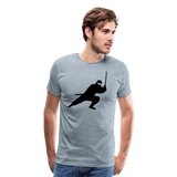 Ninja II | Men's Premium T-Shirt - heather ice blue