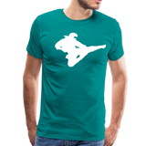 Ninja V | Men's Premium T-Shirt - teal