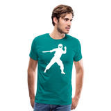 Ninja VII | Men's Premium T-Shirt - teal