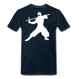 Ninja VIII | Men's Premium T-Shirt - deep navy