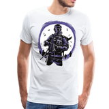 Gas Mask Soldier I | Men's Premium T-Shirt - white