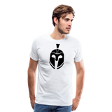 Hoplite Helmet II | Men's Premium T-Shirt - white