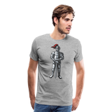 Knight I | Men's Premium T-Shirt - heather gray