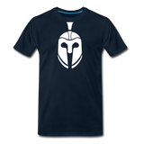 Hoplite Helmet I | Men's Premium T-Shirt - deep navy