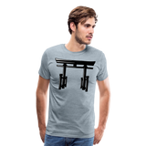 Japanese Shrine II | Men's Premium T-Shirt - heather ice blue