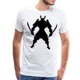 Evil Samurai | Men's Premium T-Shirt - white