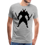 Evil Samurai | Men's Premium T-Shirt - heather gray