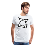 Fangs | Men's Premium T-Shirt - white